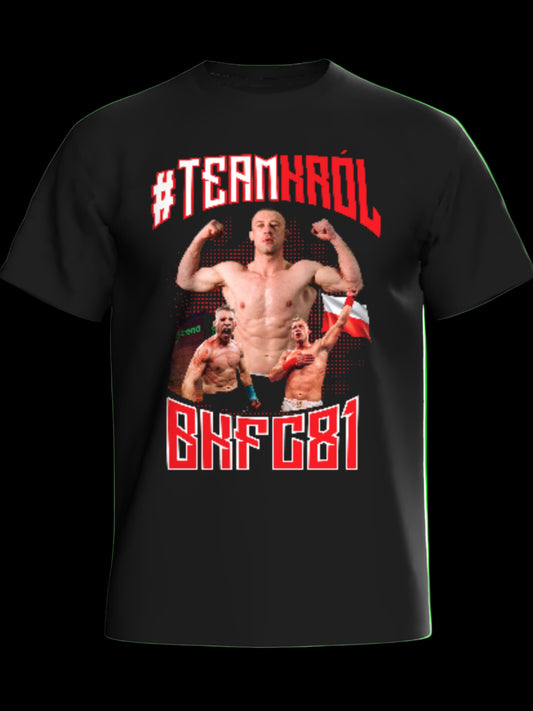 Limited Edition BKFC 81 TEAM KROL T-Shirt for Fans
