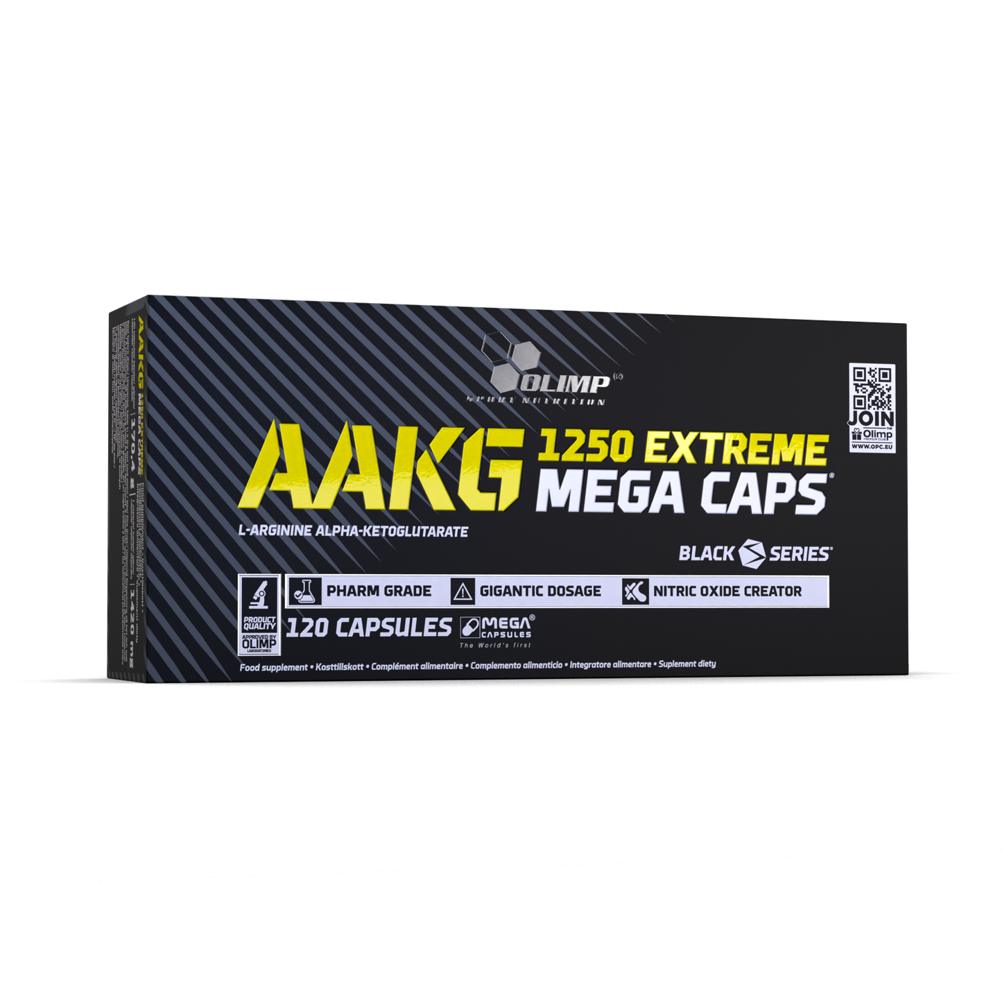OLIMP Sport Nutrition AAKG 1250 Extreme Mega Caps® – 120 Capsules