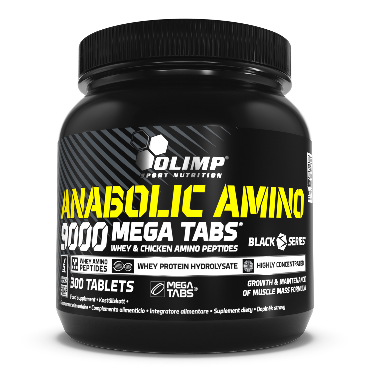 OLIMP Sport Nutrition Anabolic Amino 9000 Mega Tabs® – 300 Tablets