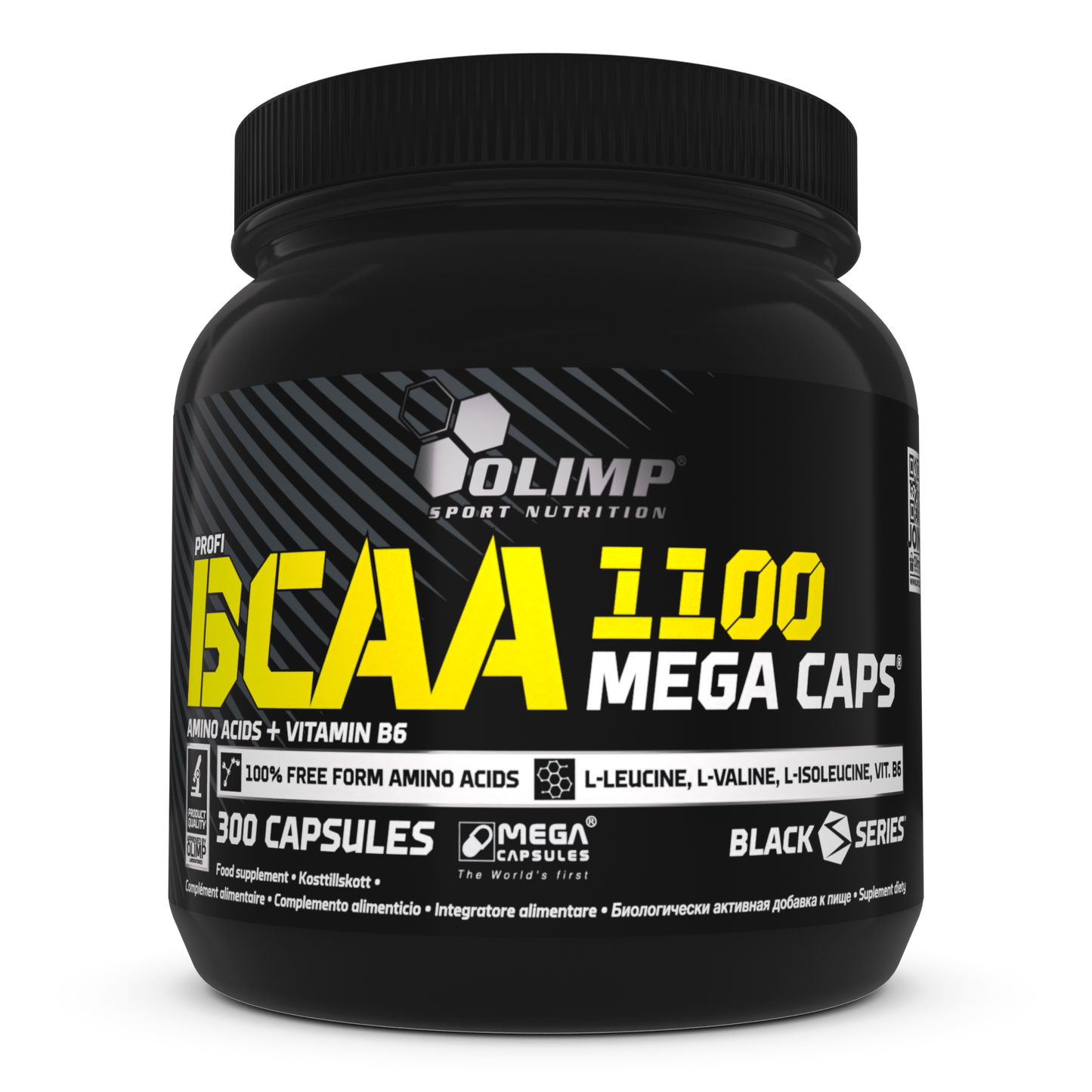 OLIMP Sport Nutrition BCAA 1100 Mega Caps® – 300 Capsules