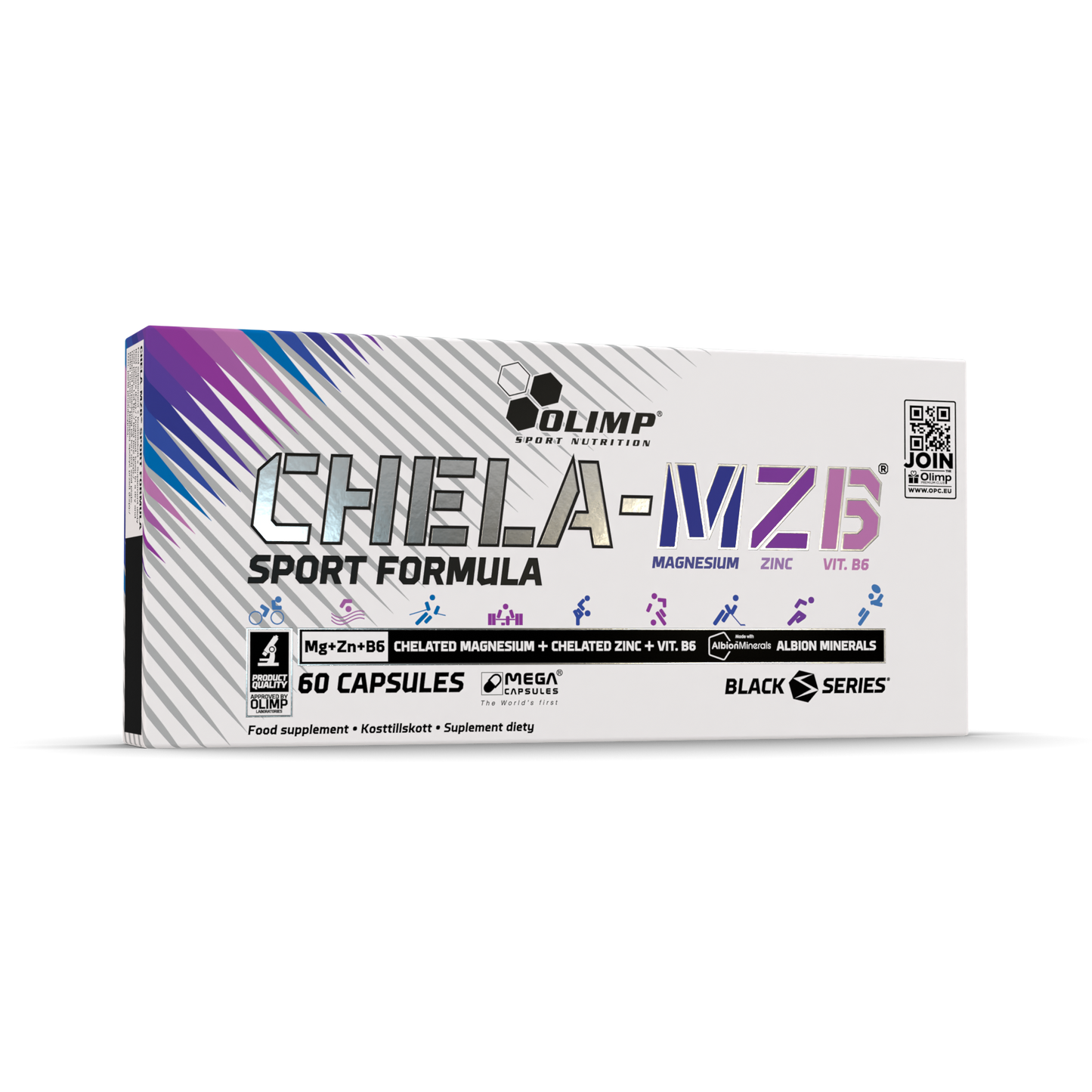 OLIMP Sport Nutrition Chela-MZB® Sport Formula Mega Caps® – 60 Capsules