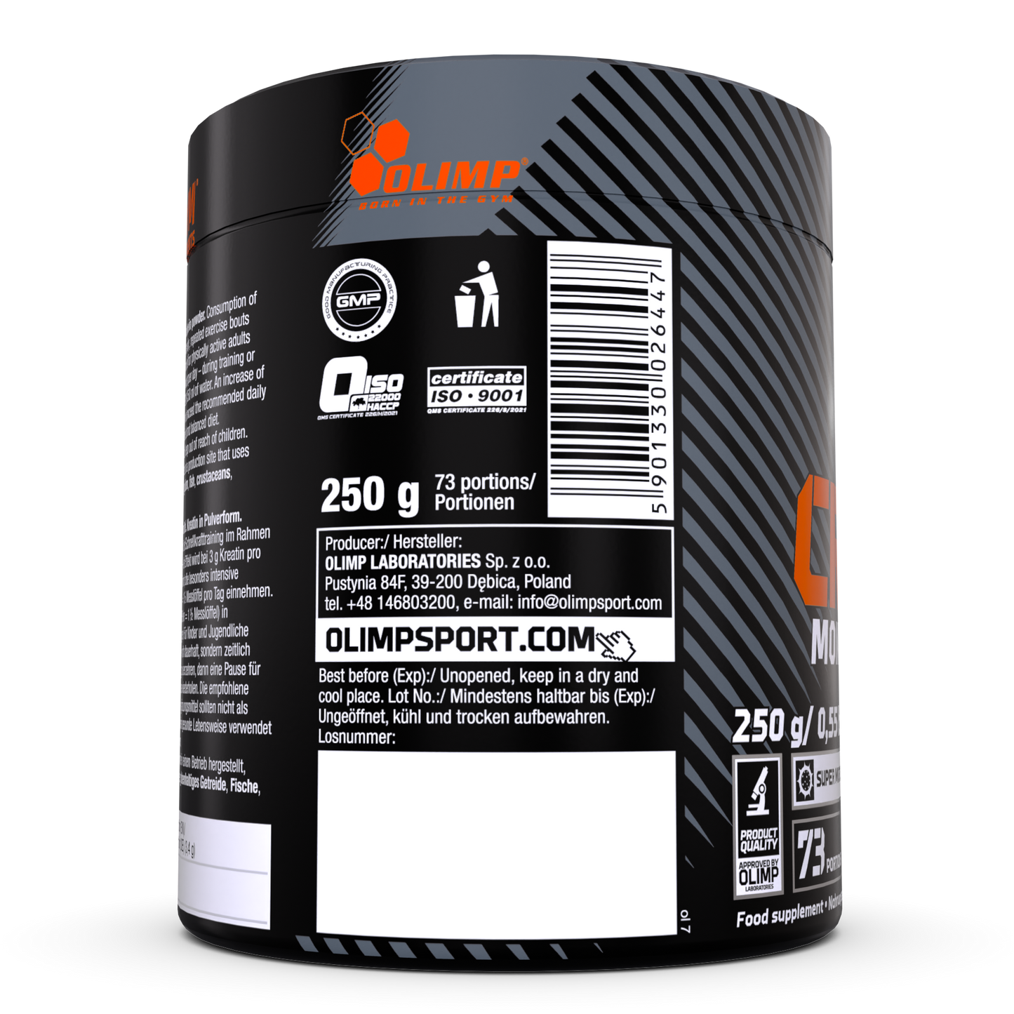 OLIMP Sport Nutrition Creatine Monohydrate Powder – 250 g