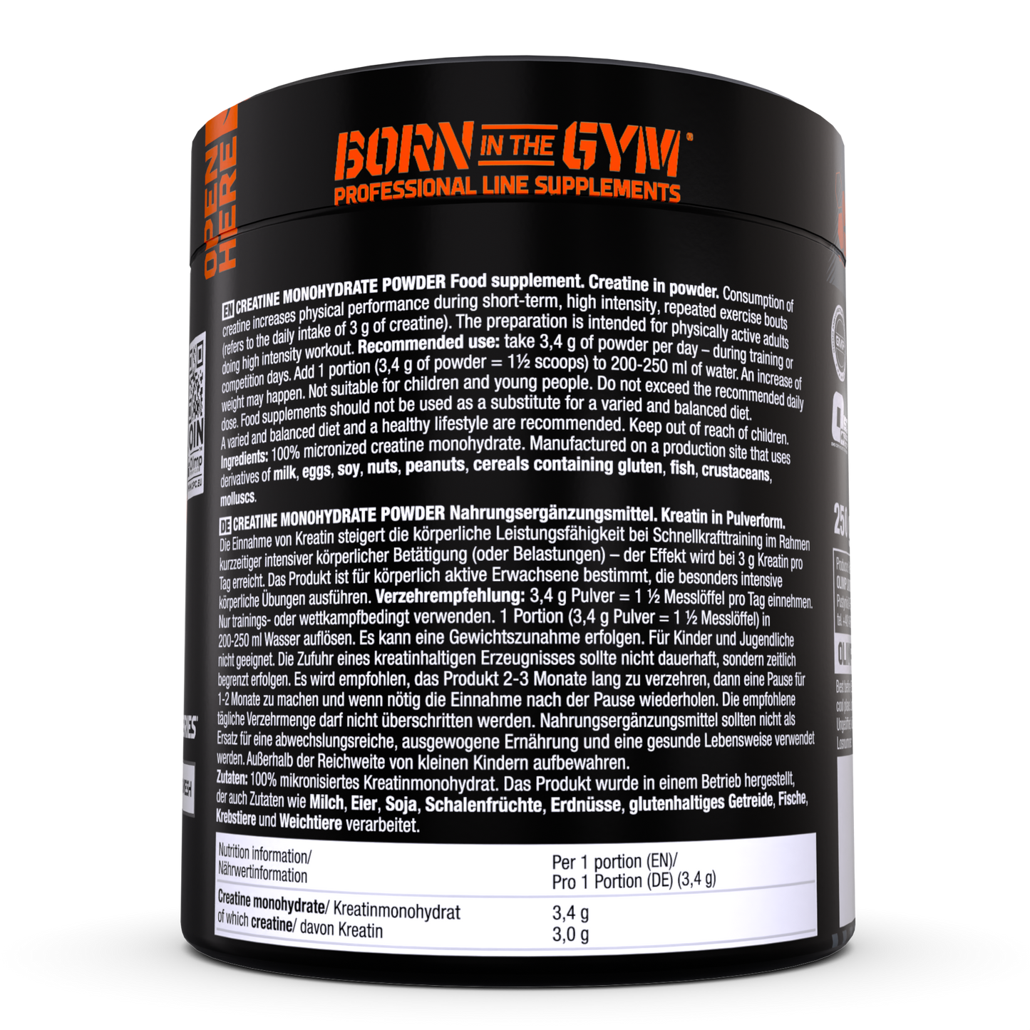 OLIMP Sport Nutrition Creatine Monohydrate Powder – 250 g