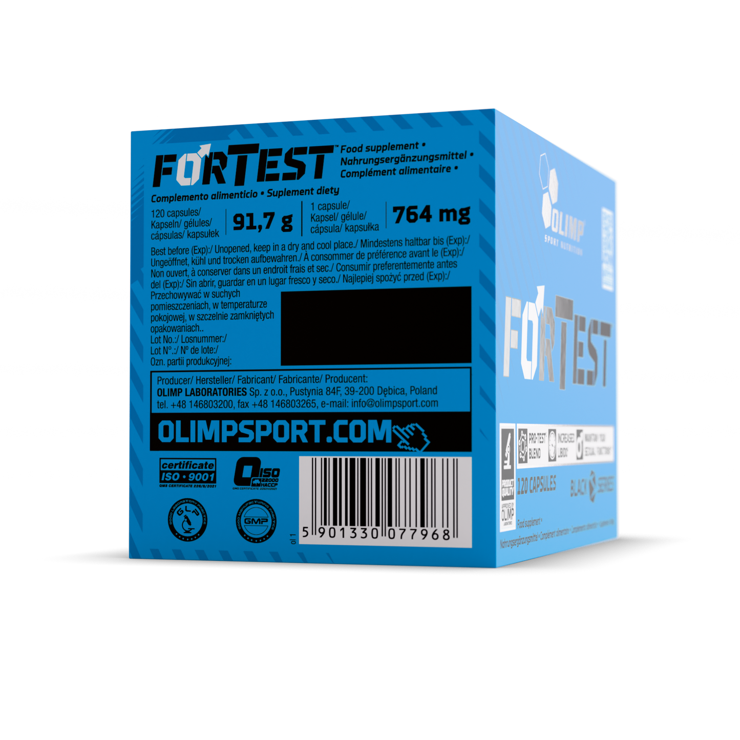 Fortest® – 120 Capsules