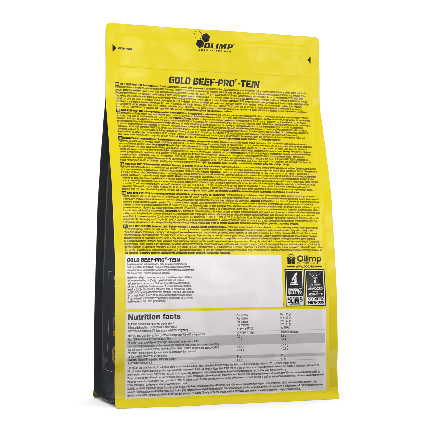 Gold Beef Pro®-Tein – 700 g
