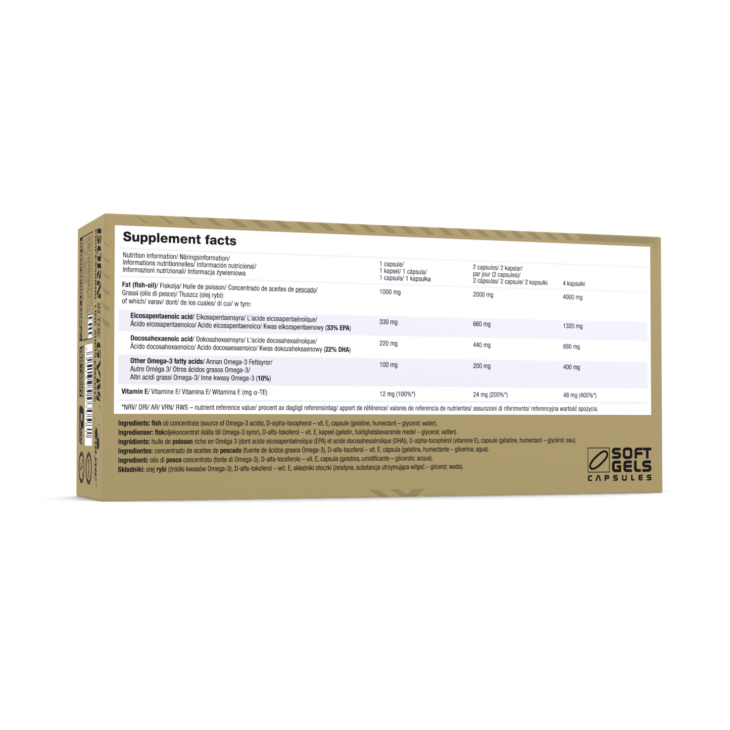 OLIMP Sport Nutrition Gold Omega 3™ Sport Edition – 120 Capsules
