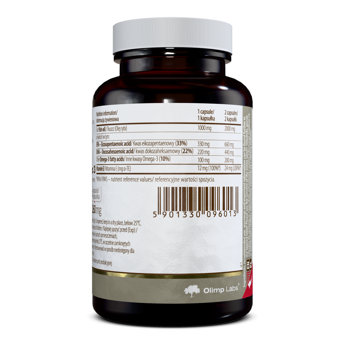 Gold Omega 3 65% – 90 Capsules
