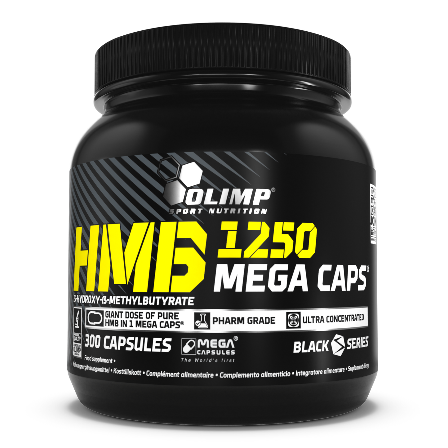OLIMP Sport Nutrition HMB 1250 Mega Caps® – 300 Capsules