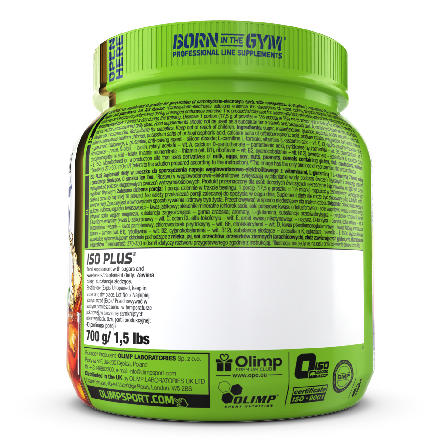 Iso Plus Powder – 700 g
