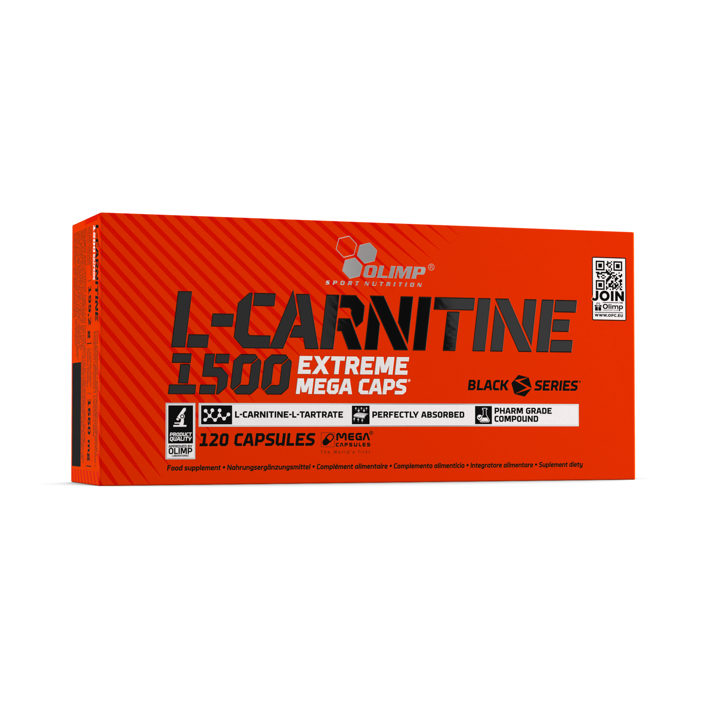 OLIMP Sport Nutrition L-Carnitine 1500 Extreme Mega Caps 120 caps