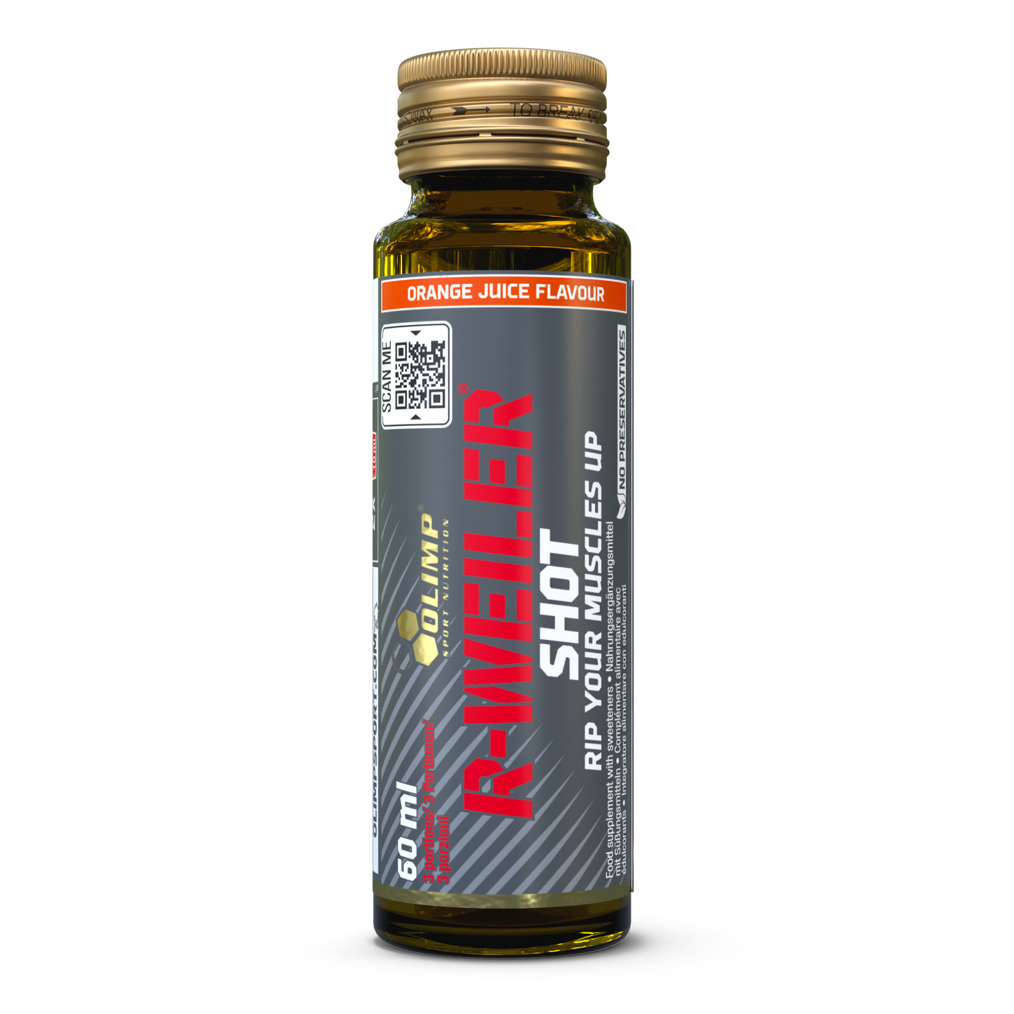 OLIMP Sport Nutrition R-weiler Shot – 60 ml Glass Ampoule