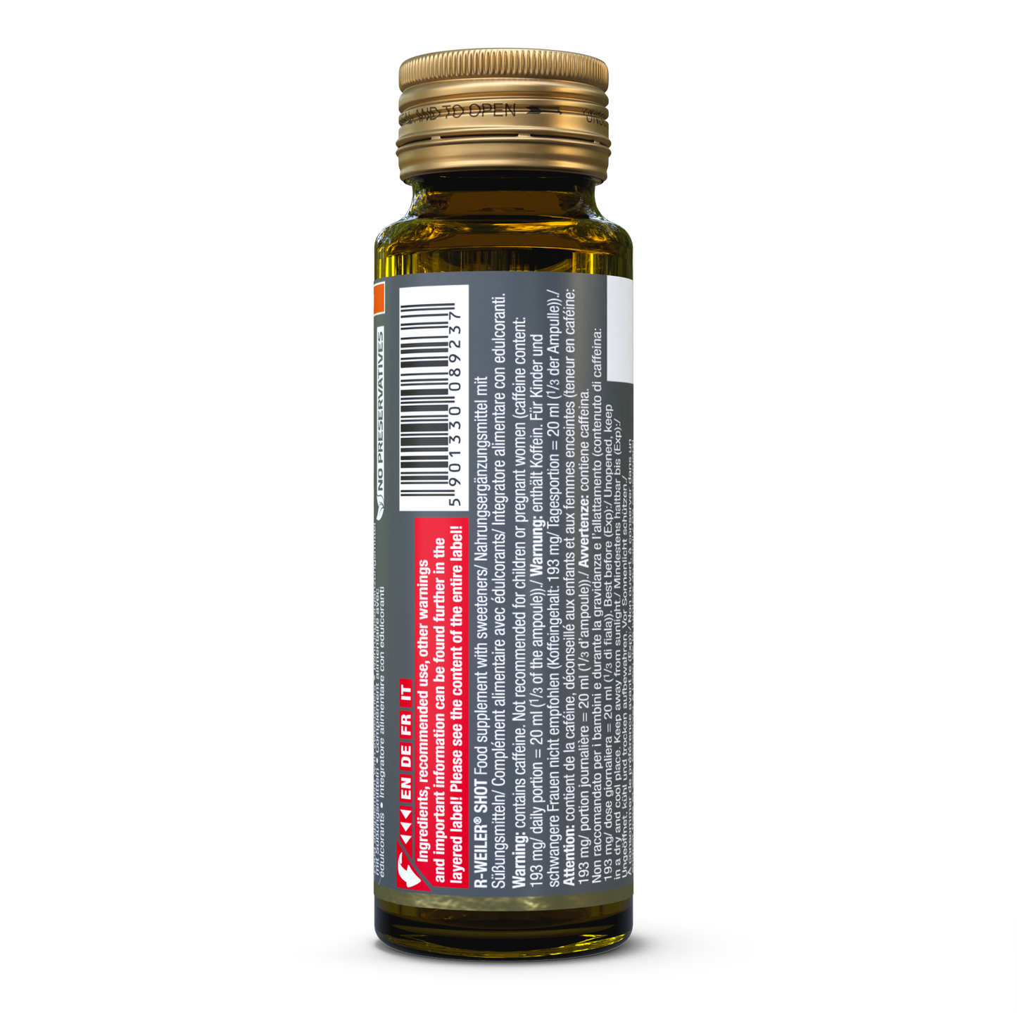 OLIMP Sport Nutrition R-weiler Shot – 60 ml Glass Ampoule