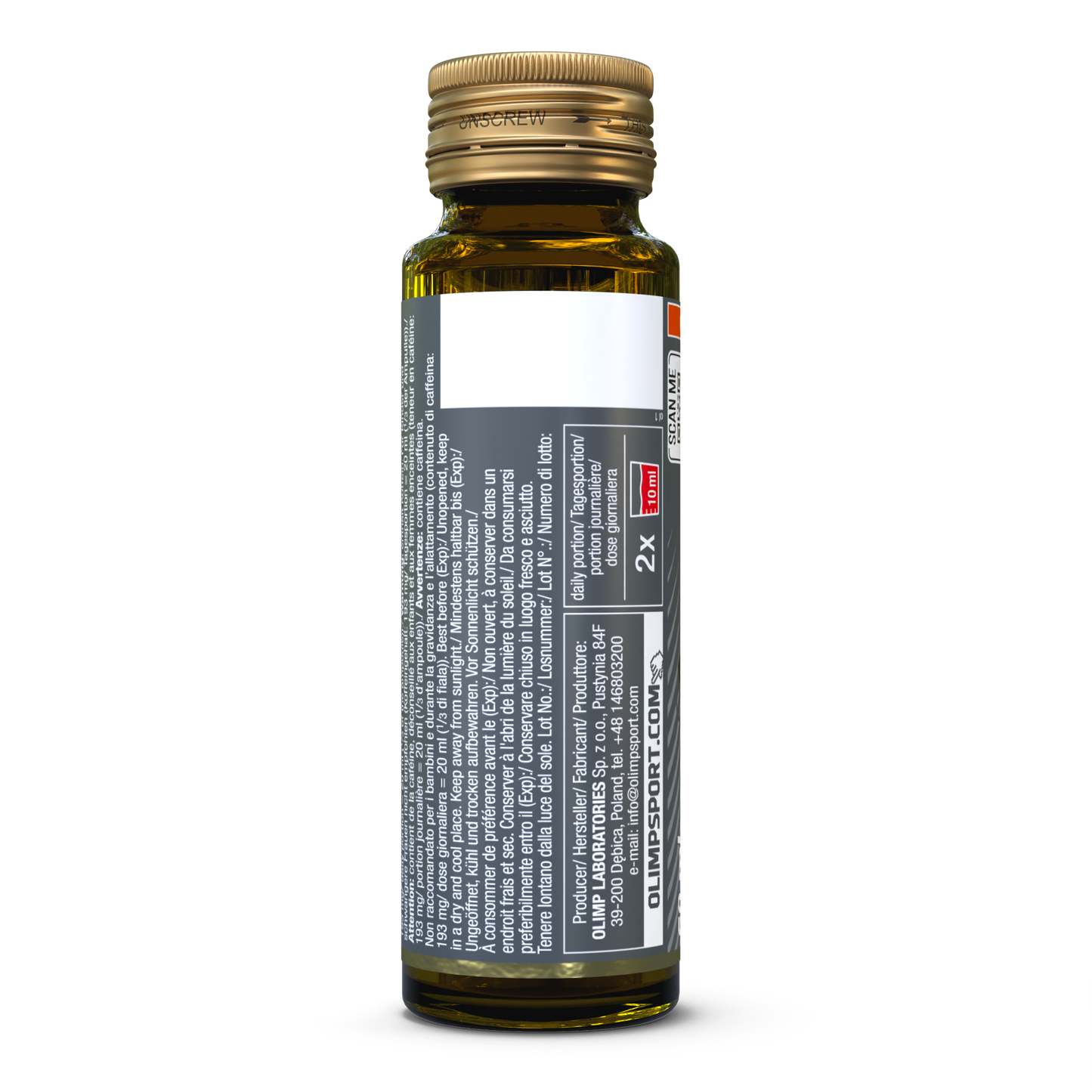 OLIMP Sport Nutrition R-weiler Shot – 60 ml Glass Ampoule