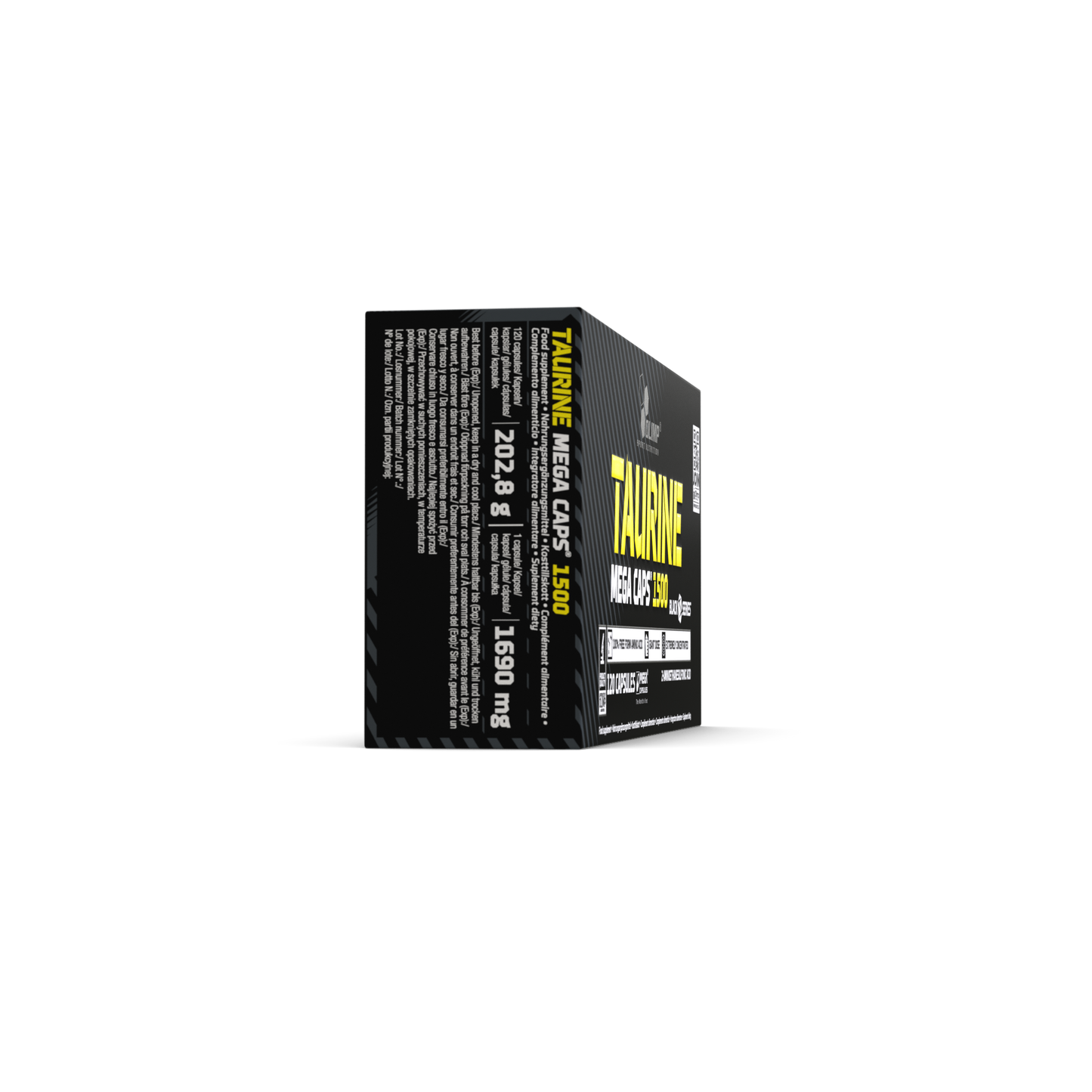 Taurine Mega Caps® 120 caps.
