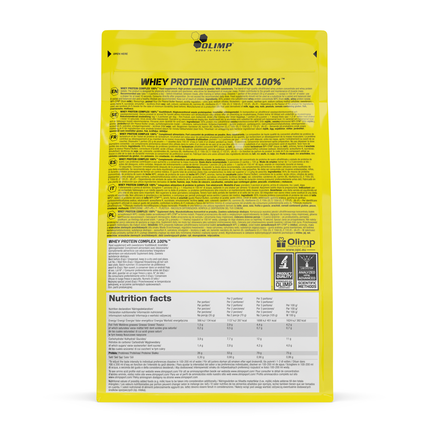 OLIMP Sport Nutrition Whey Protein Complex 100% 700 g