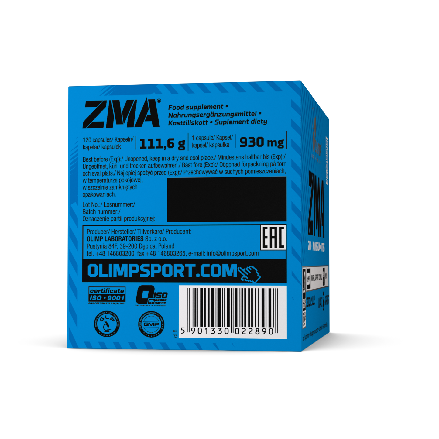 OLIMP Sport Nutrition ZMA® – 120 Capsules