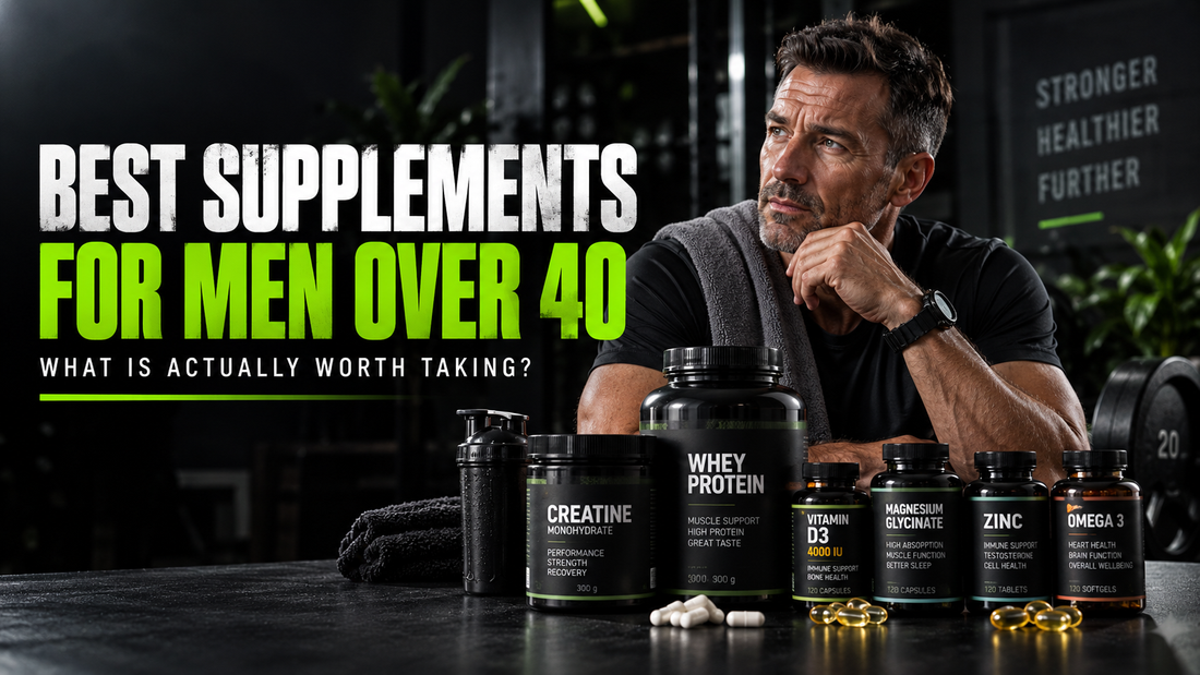 Best Supplements For Men Over 40: What Is Actually Worth Taking?