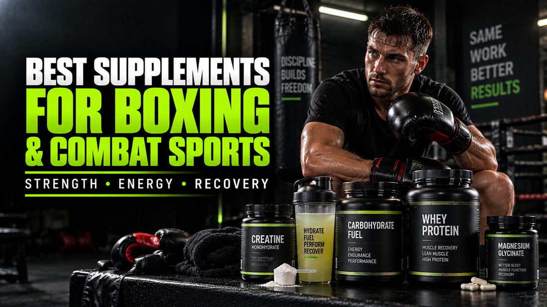 Best Supplements for Boxing & Combat Sports: Strength, Energy and Recovery