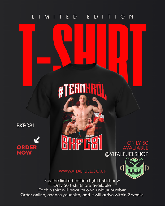 Limited Edition BKFC 81 TEAM KROL T-Shirt for Fans