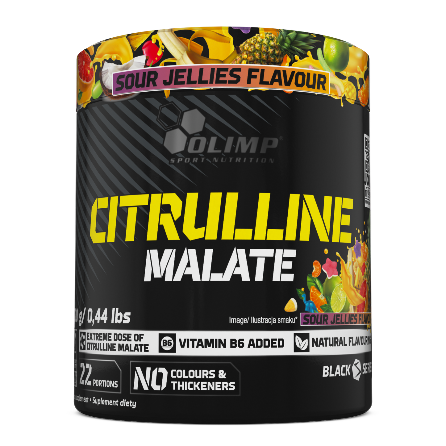Citrulline Malate 200 g Sour Jellies