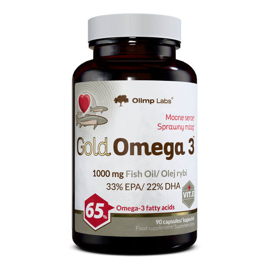 Gold Omega 3 65% – 90 Capsules