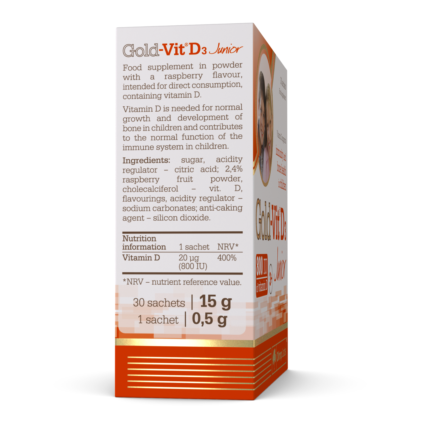 Gold-Vit D3 Junior 800 IU