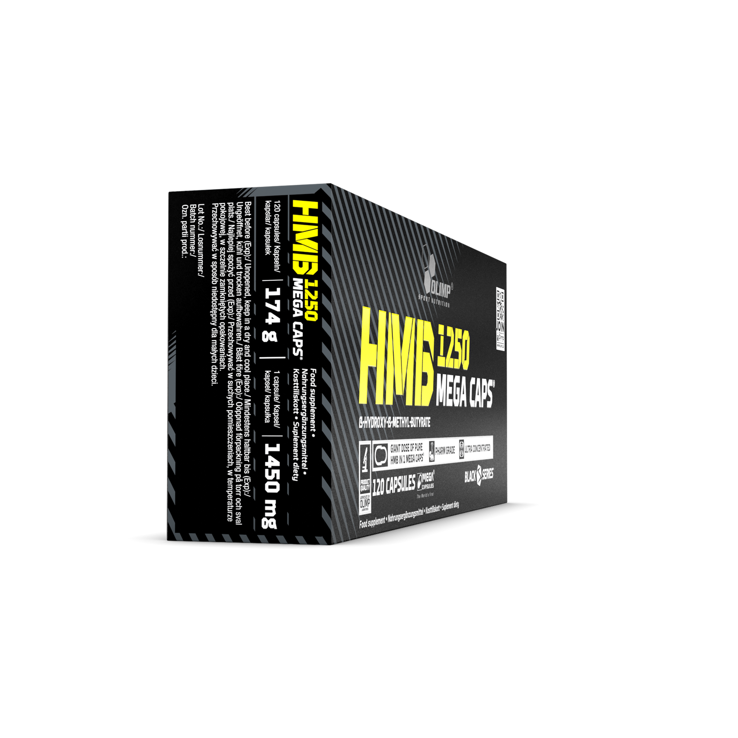 OLIMP Sport Nutrition HMB 1250 Mega Caps® – 120 Capsules
