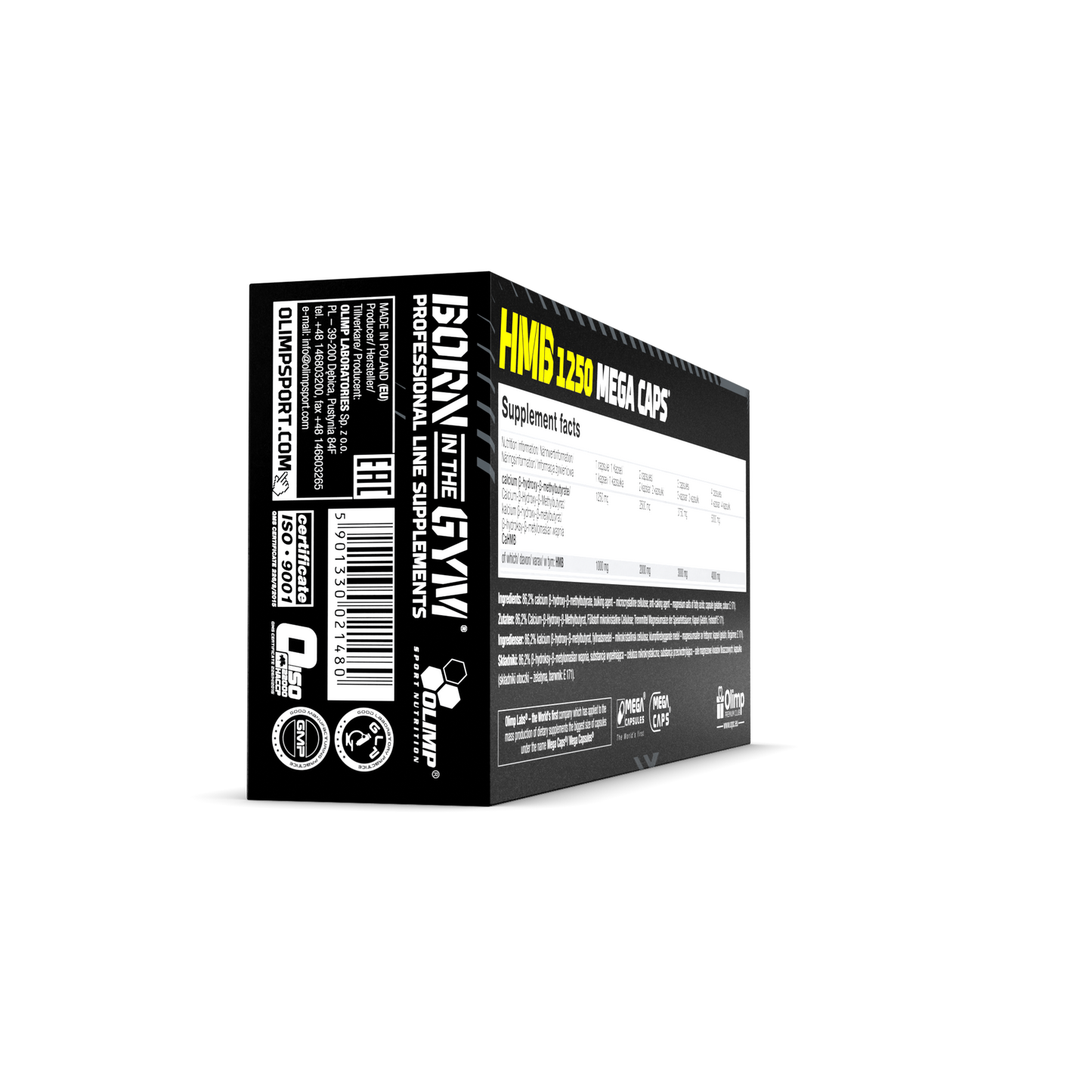 OLIMP Sport Nutrition HMB 1250 Mega Caps® – 120 Capsules