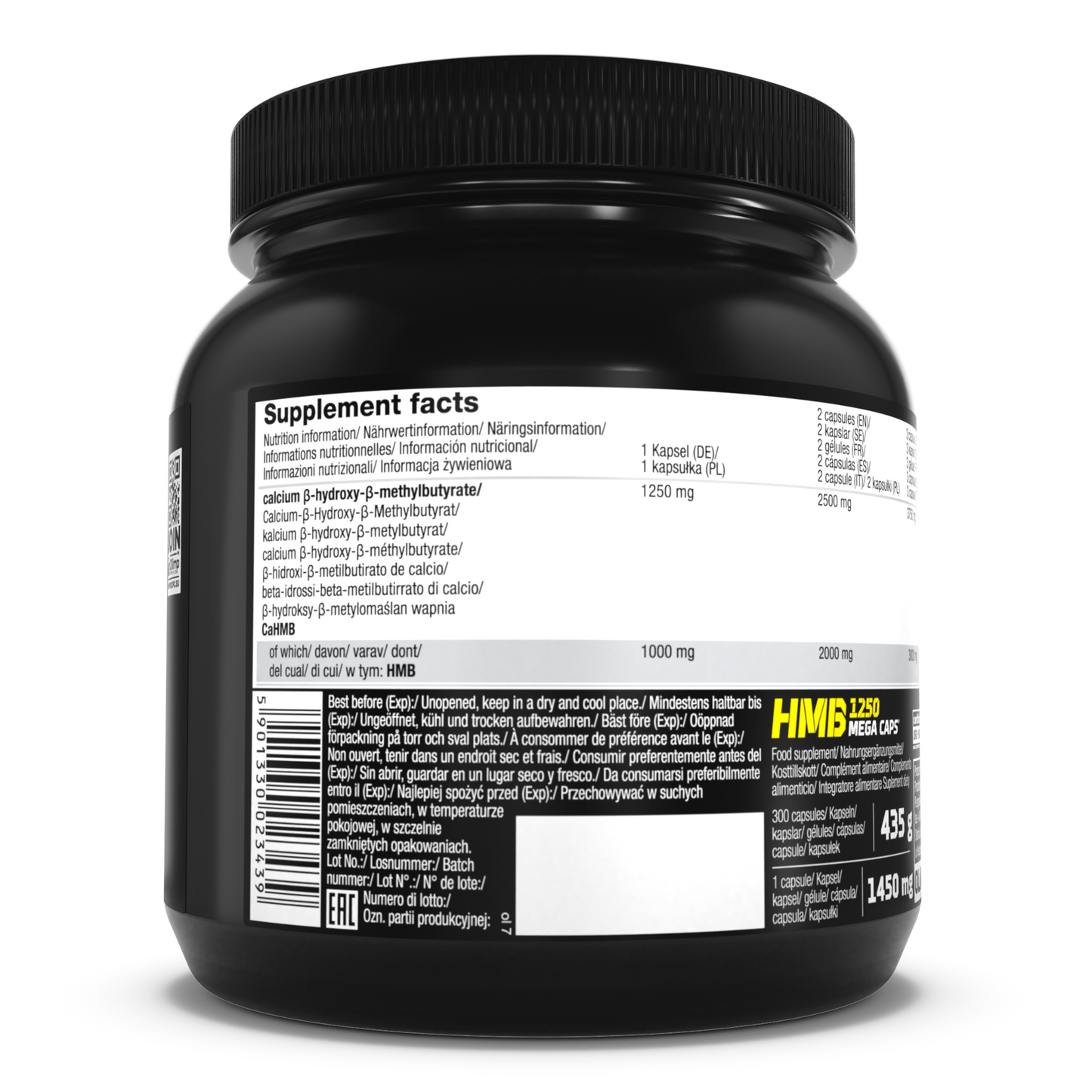 OLIMP Sport Nutrition HMB 1250 Mega Caps® – 300 Capsules