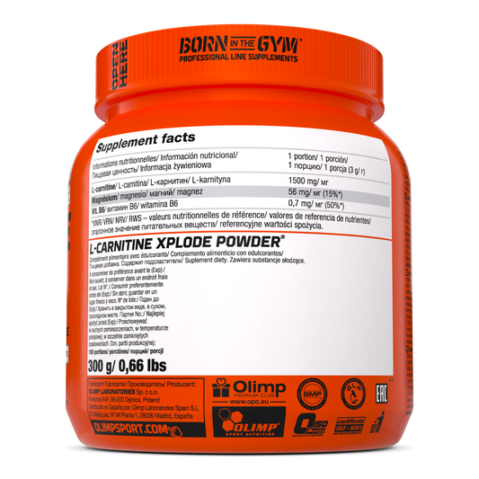 Olimp L-Carnitine Xplode Powder 300g