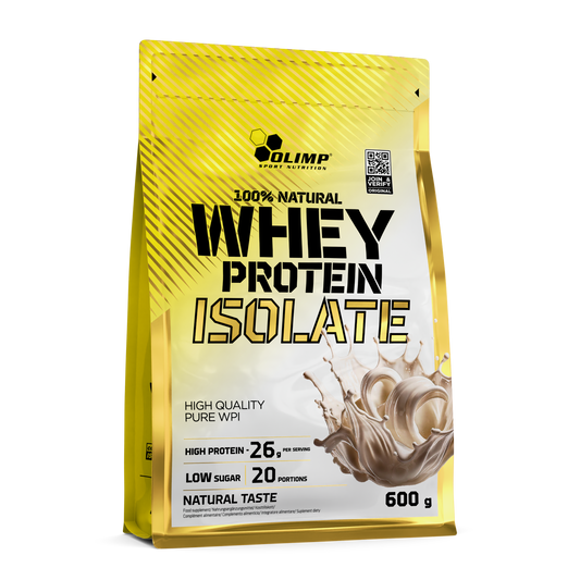 100% Natural Whey Protein Isolate 600g