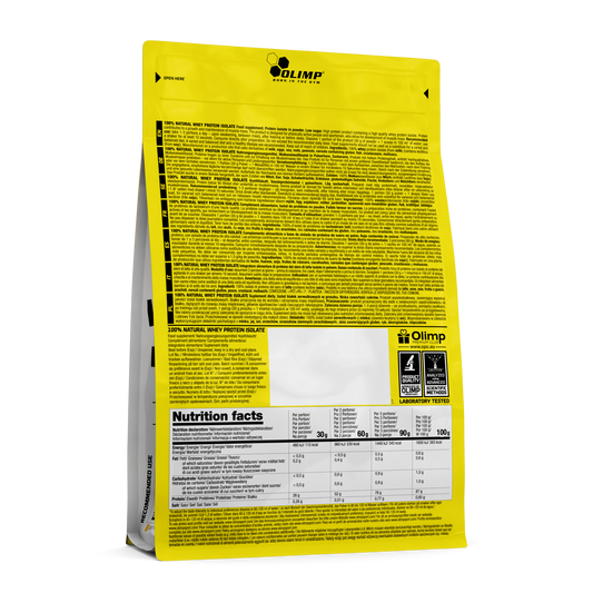 100% Natural Whey Protein Isolate 600g