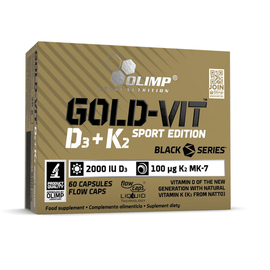 Gold-Vit® D3+K2 2000 IU Sport Edition – 60 Capsules