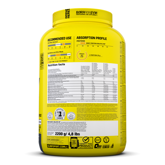 OLIMP Sport Nutrition Pure Whey Isolate 95® – 2200 g