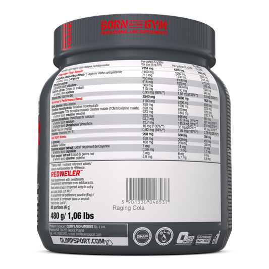 Redweiler 480 g - Olimp Sport Nutrition