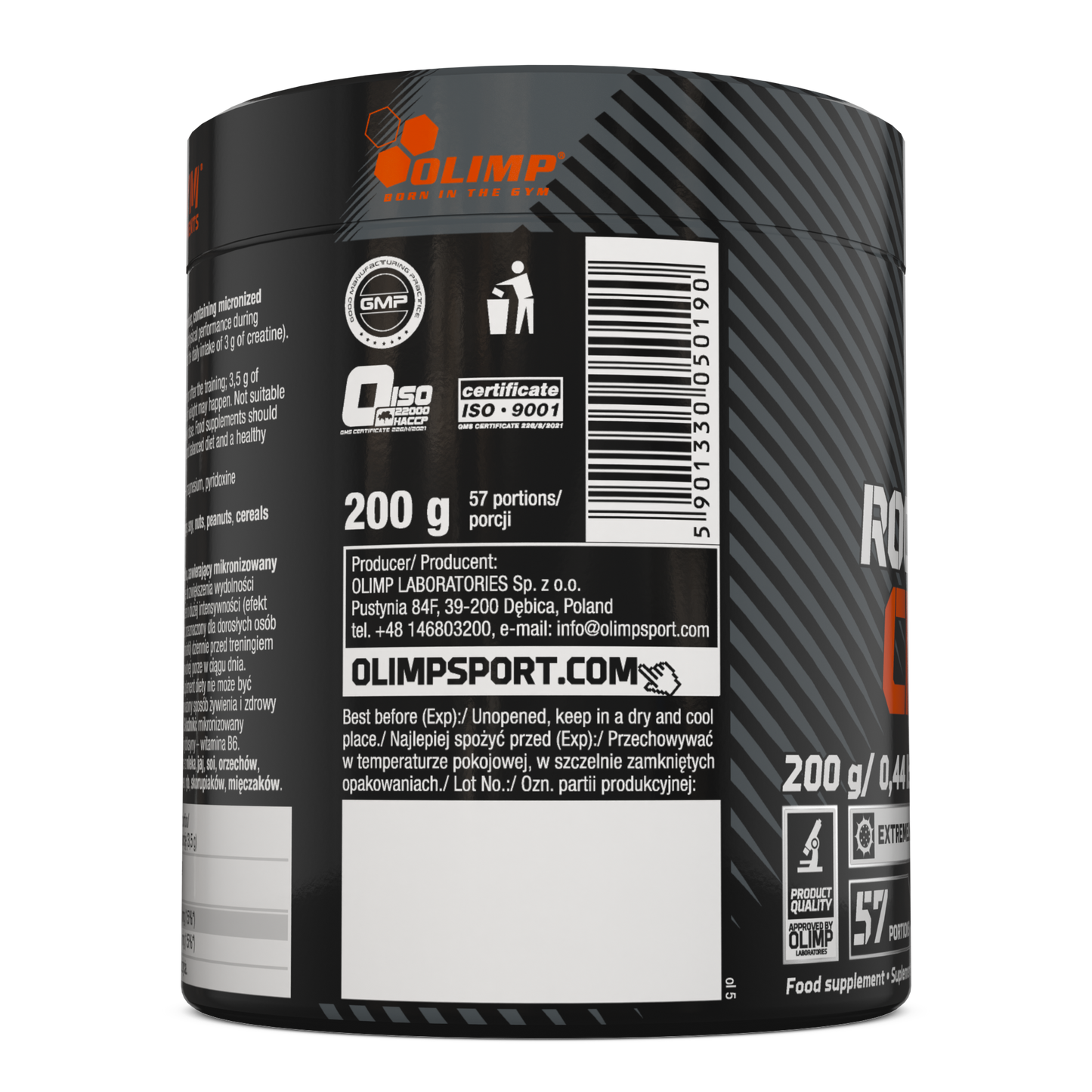 Rocky Athletes Creatine 200g
