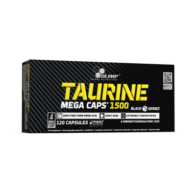 Taurine Mega Caps® 120 caps.